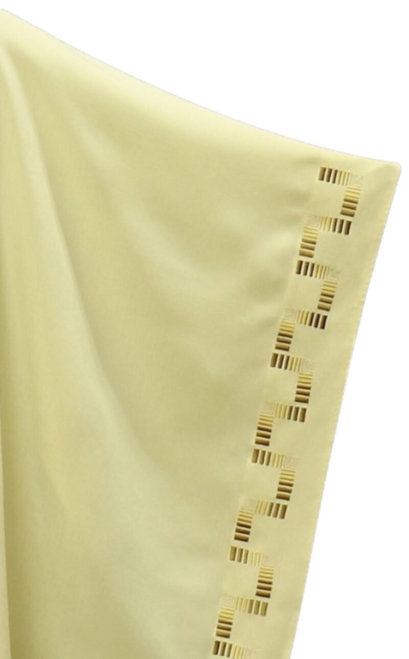 Cream Embroidered Chasuble W70482