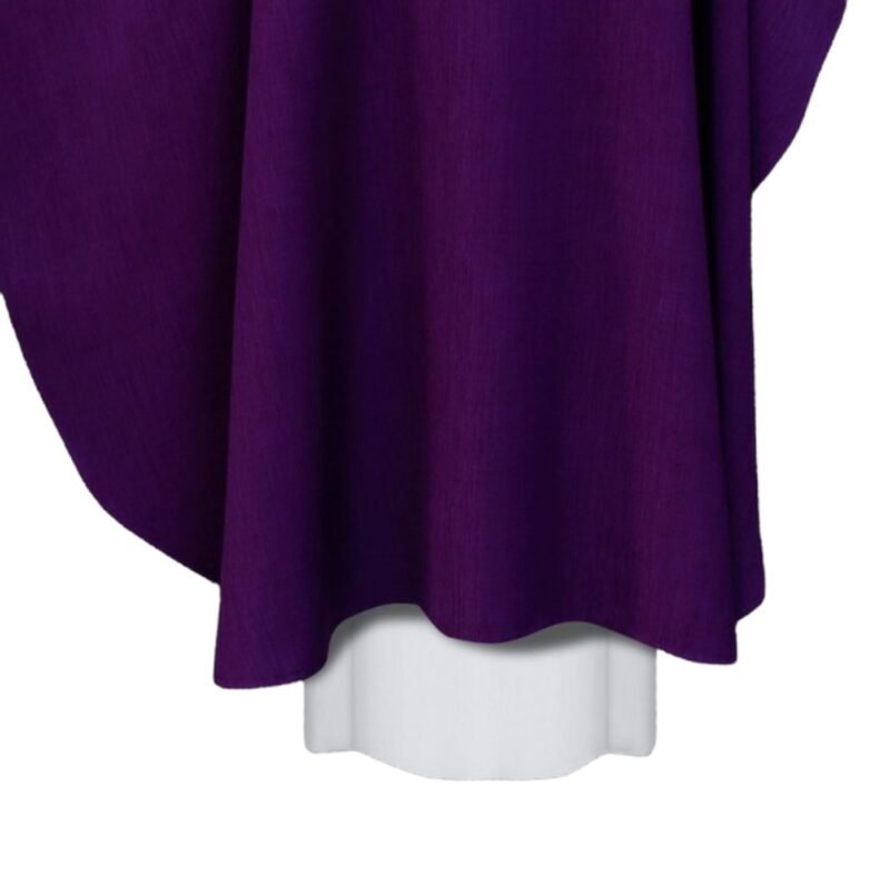 Purple Embroidered Chasuble FE90392