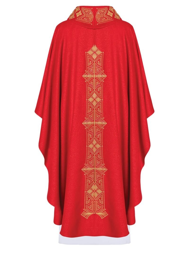 Red Chasuble AU30021