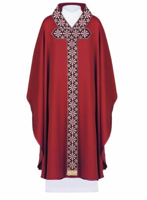Red Chasuble AU3003