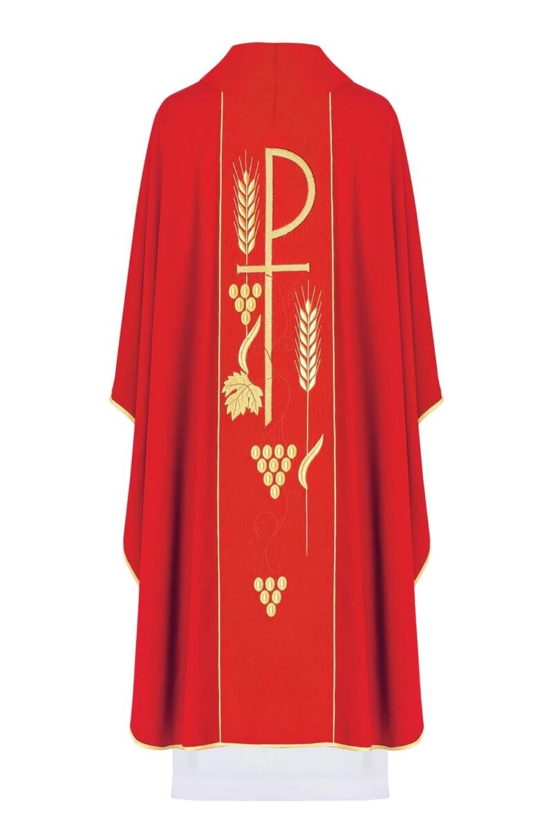 Red Chasuble AU30041