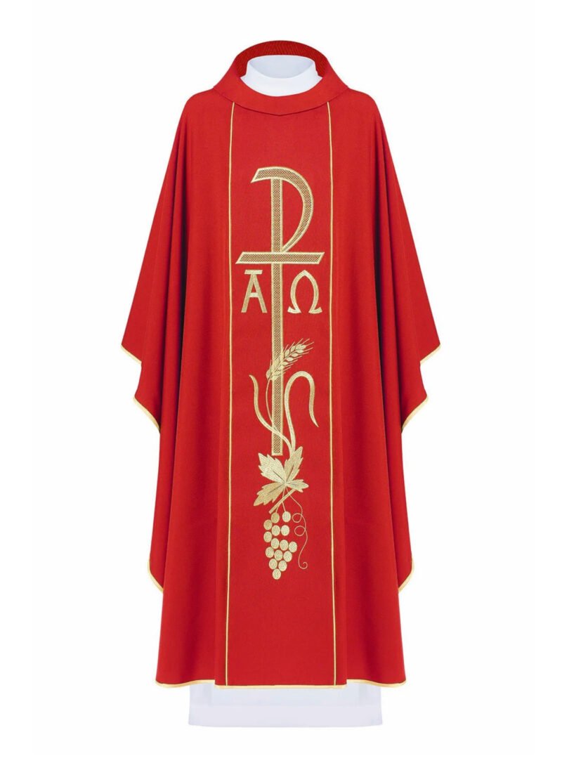 Red Chasuble AU3014