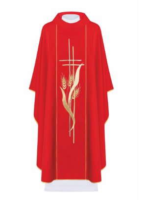 Red Chasuble AU3015