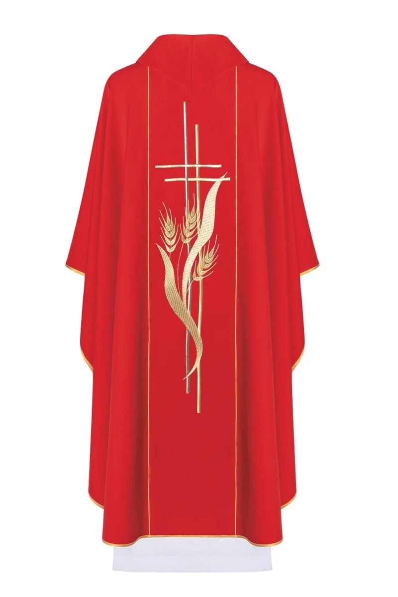 Red Chasuble AU30151