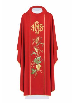 Red Chasuble AU3016