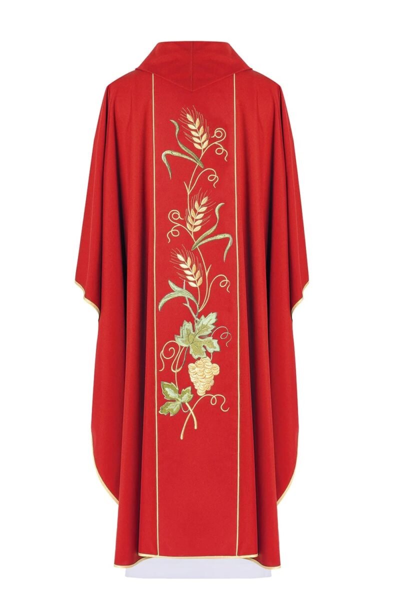 Red Chasuble AU30161