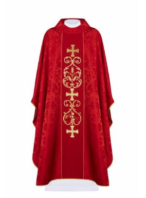 Red Chasuble AU3018