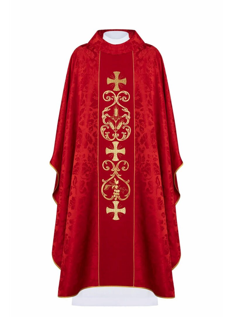 Red Chasuble AU3018