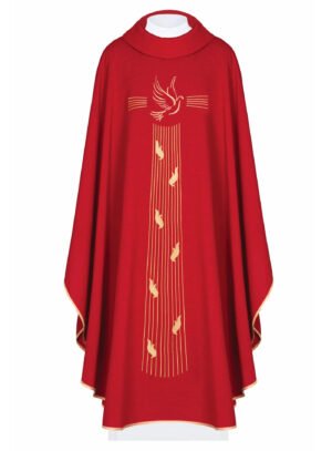 Red Chasuble AU3025
