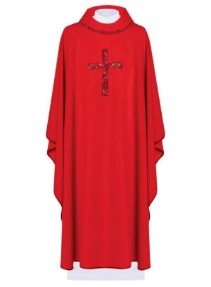 Red Chasuble AU3031