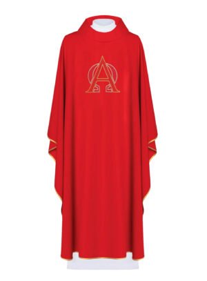 Red Chasuble AU3033
