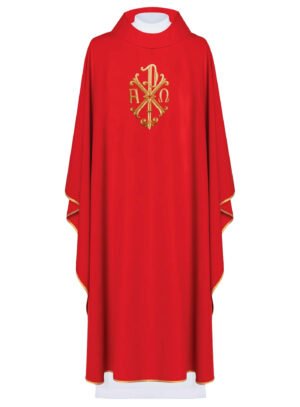 Red Chasuble AU3035