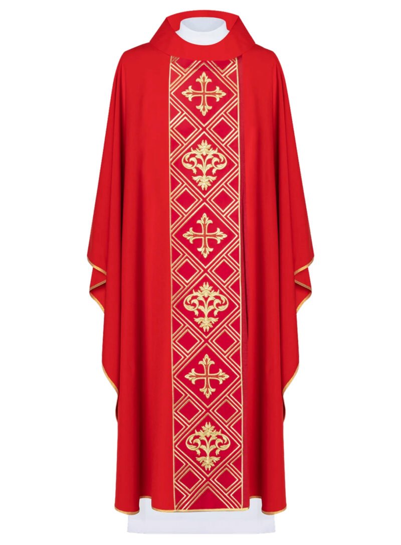 Red Chasuble AU3039