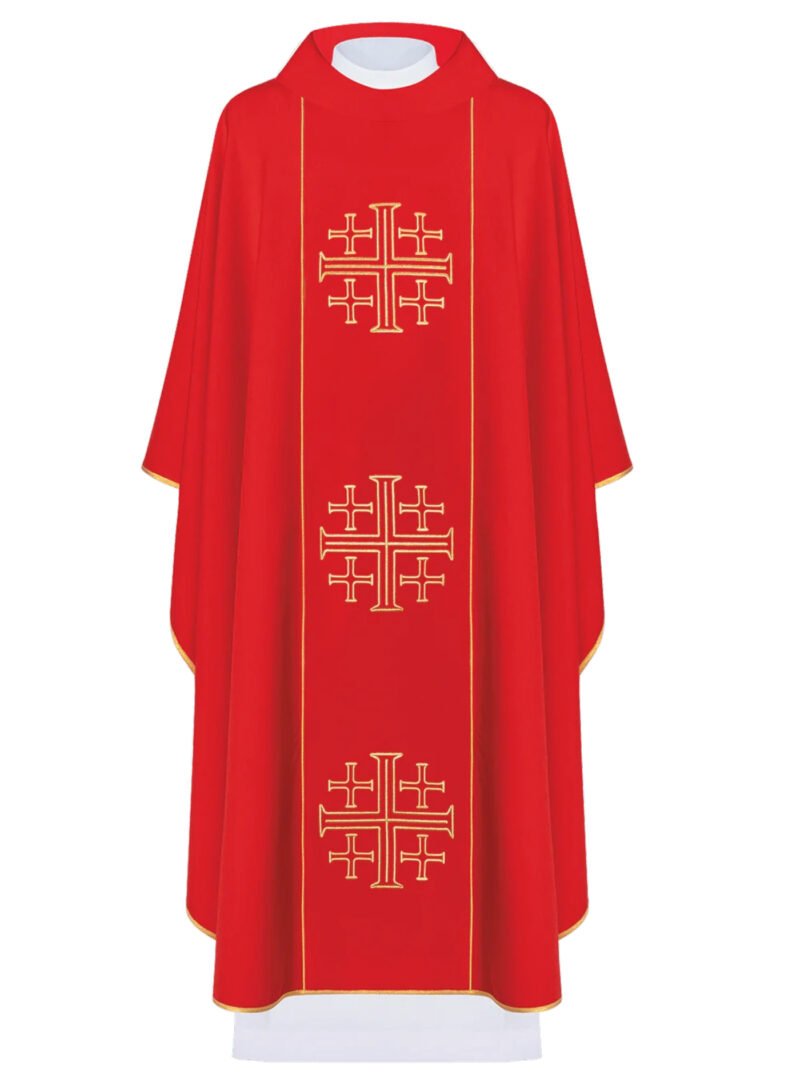 Red Chasuble AU3043