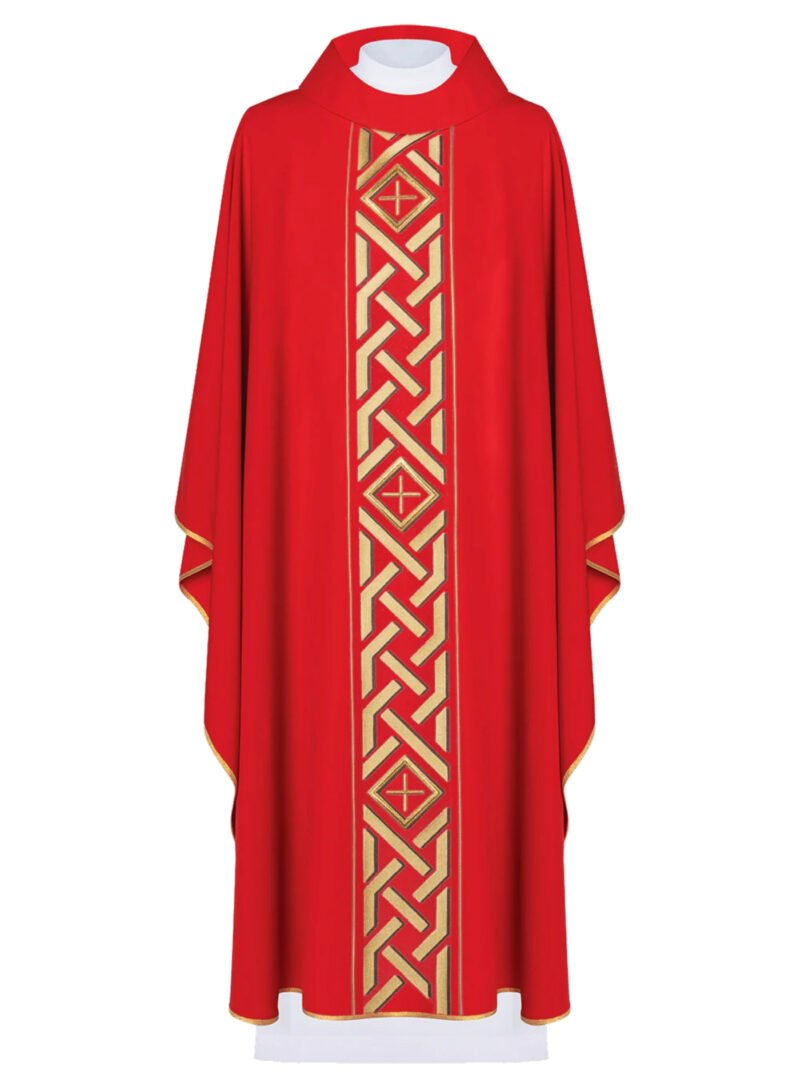 Red Chasuble AU3045