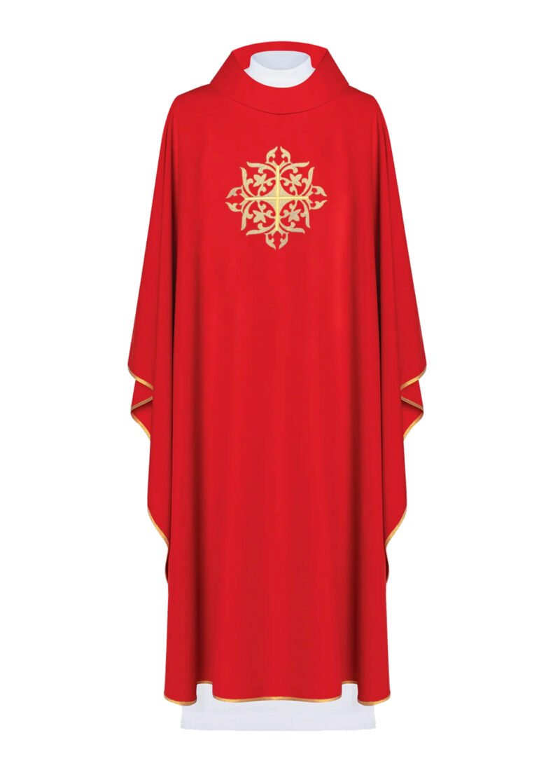 Red Chasuble AU3049