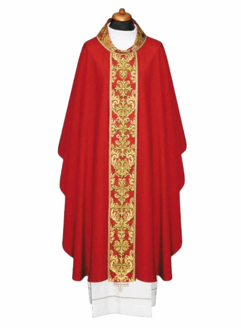 Red Chasuble AU3052
