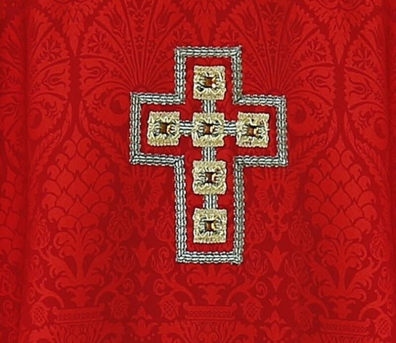 Red Chasuble AU30531