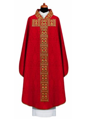 Red Chasuble AU3054