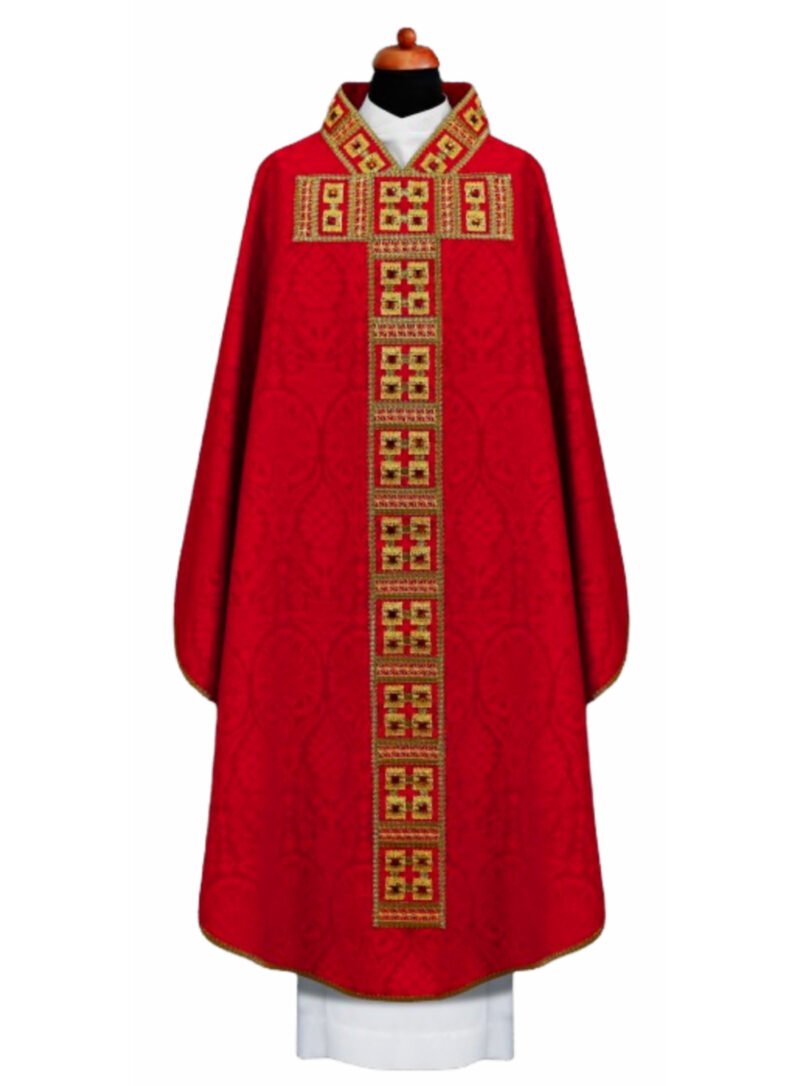 Red Chasuble AU3054