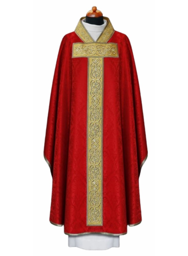 Red Chasuble AU3057