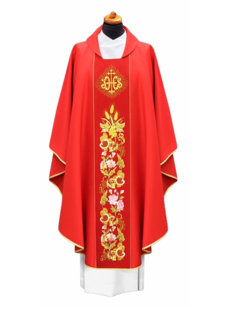 Red Chasuble AU3062
