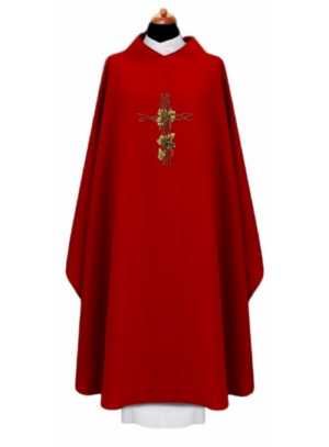 Red Chasuble AU3063