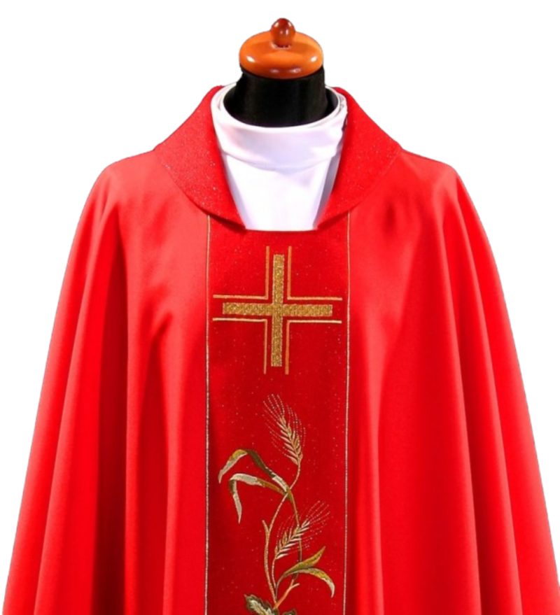 Red Chasuble AU30671