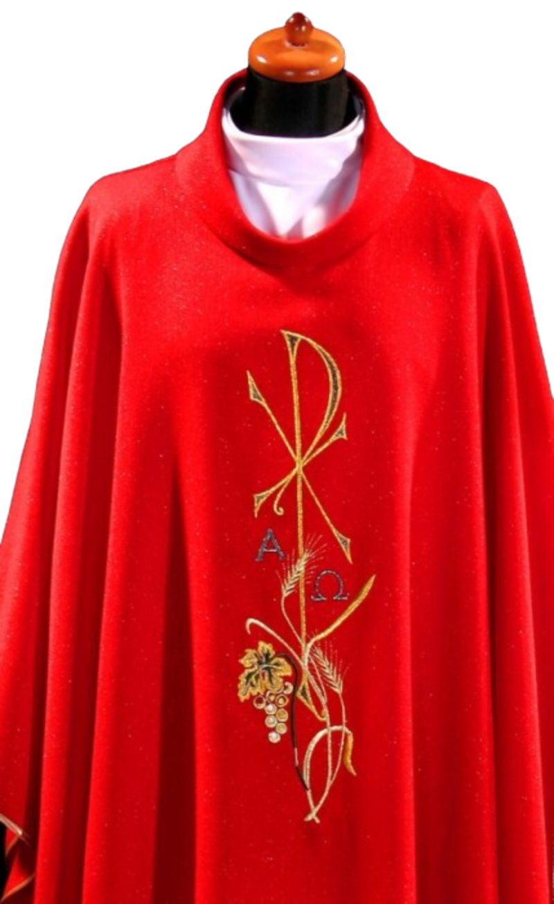 Red Chasuble AU30681