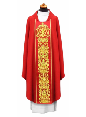 Red Chasuble AU3070