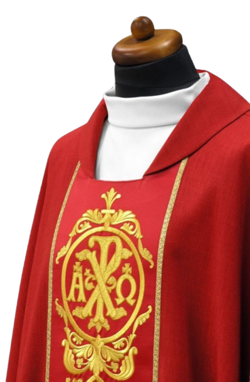 Red Chasuble AU30701