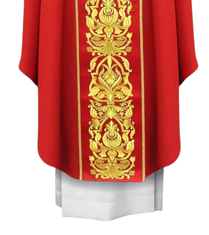 Red Chasuble AU30702