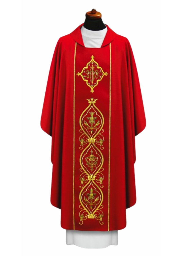 Red Chasuble AU3072