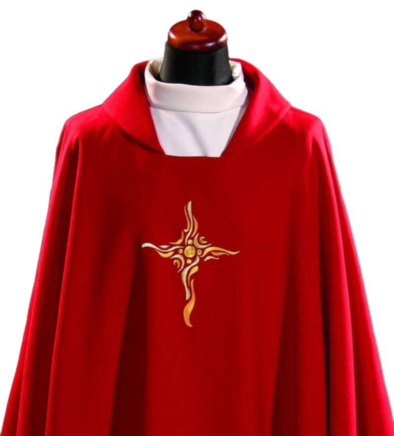 Red Chasuble AU30731