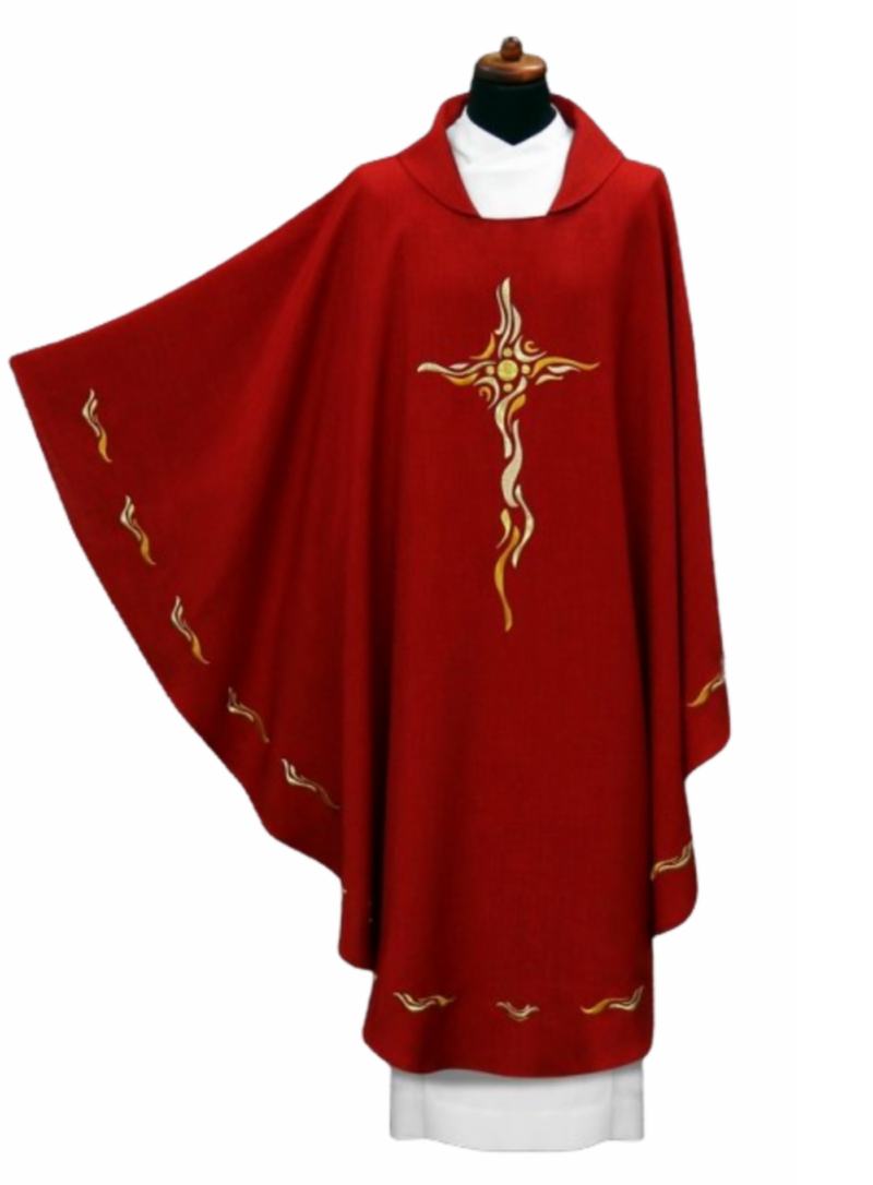 Red Chasuble AU3074