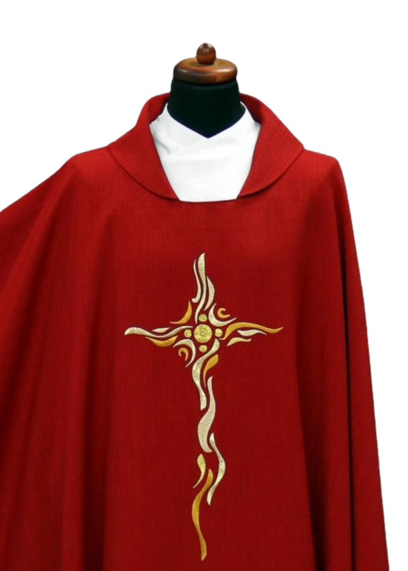 Red Chasuble AU30741