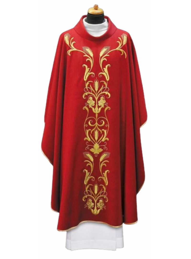 Red Chasuble AU3075