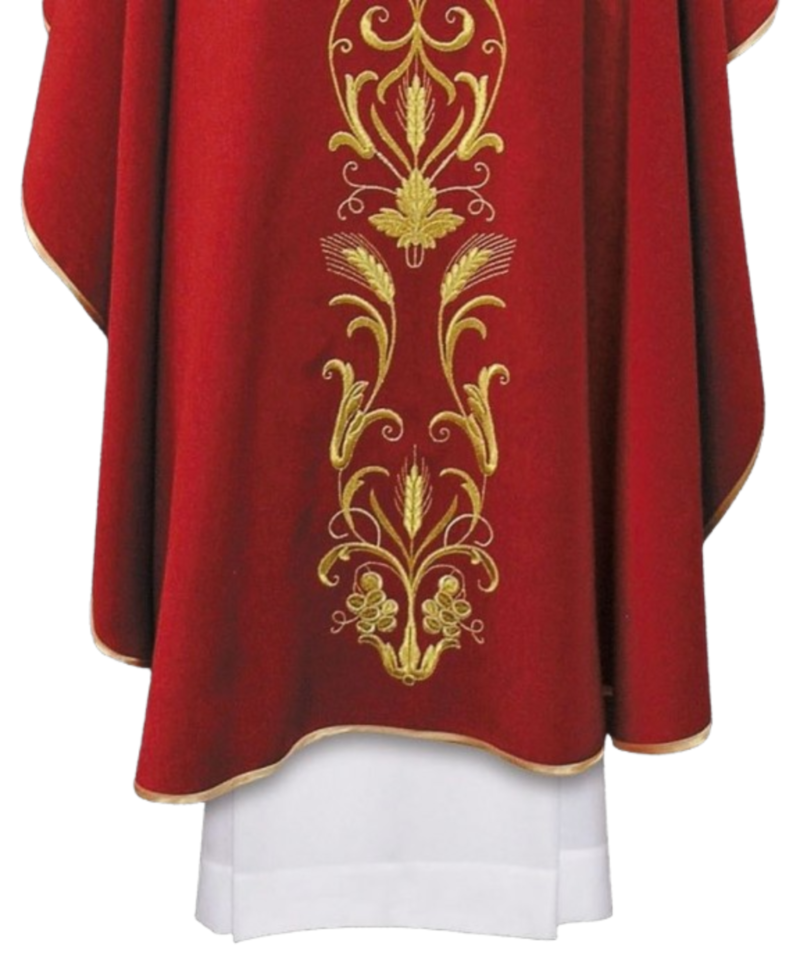 Red Chasuble AU30752