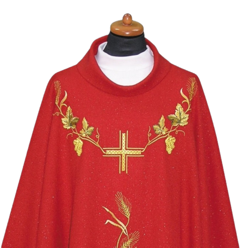 Red Chasuble AU3076