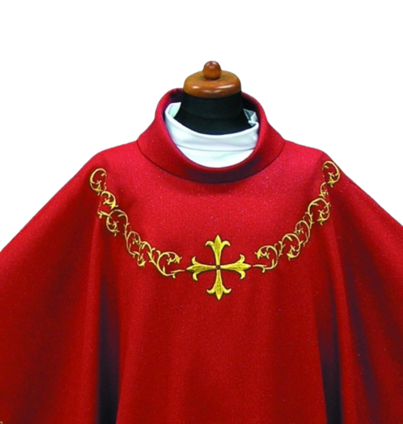 Red Chasuble AU30821