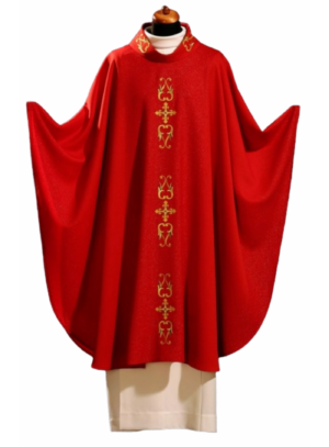 Red Chasuble AU3088