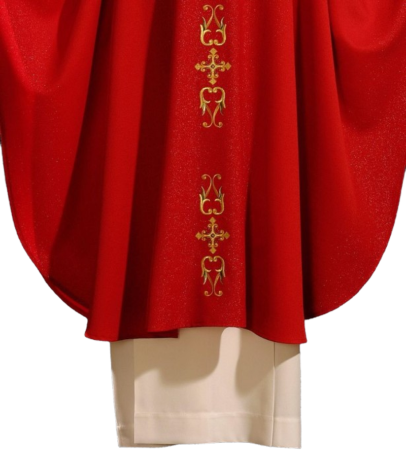 Red Chasuble AU30882
