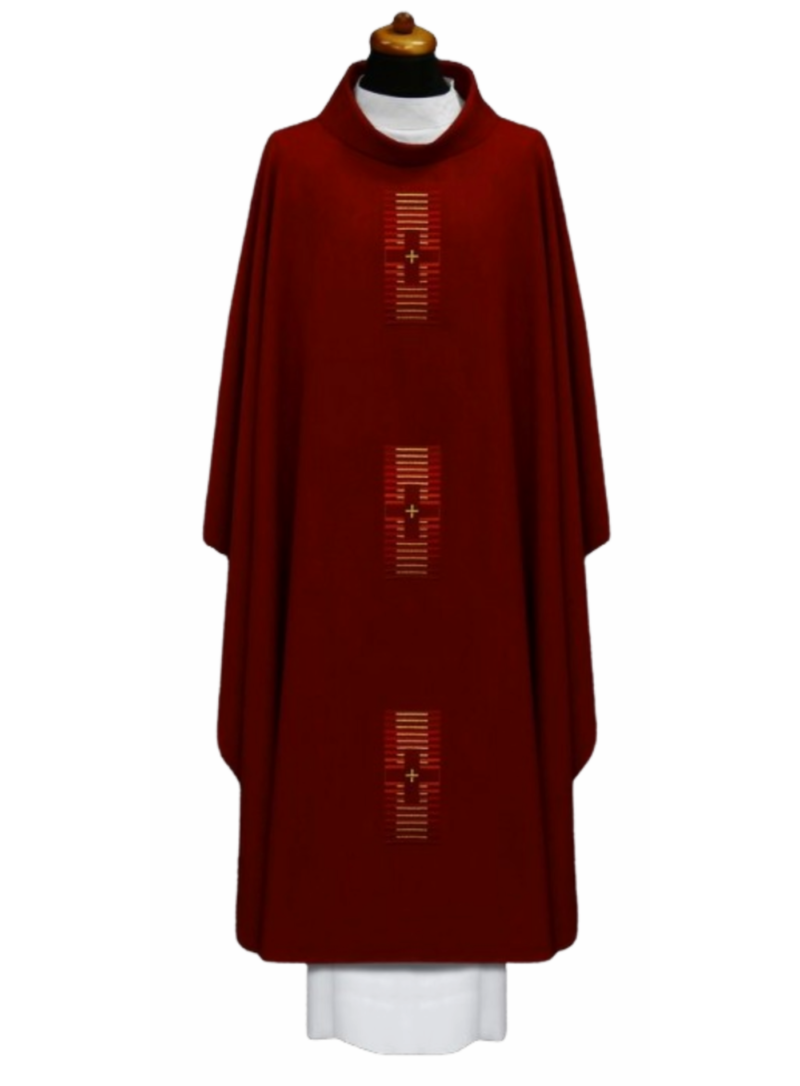 Red Chasuble AU3091
