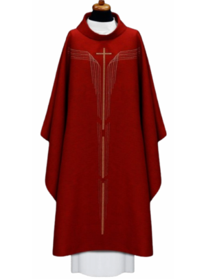 Red Chasuble AU3092