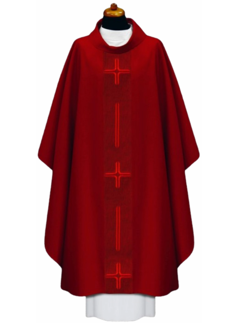 Red Chasuble AU3093