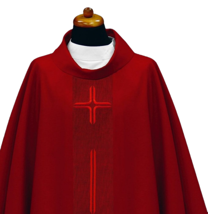 Red Chasuble AU30931