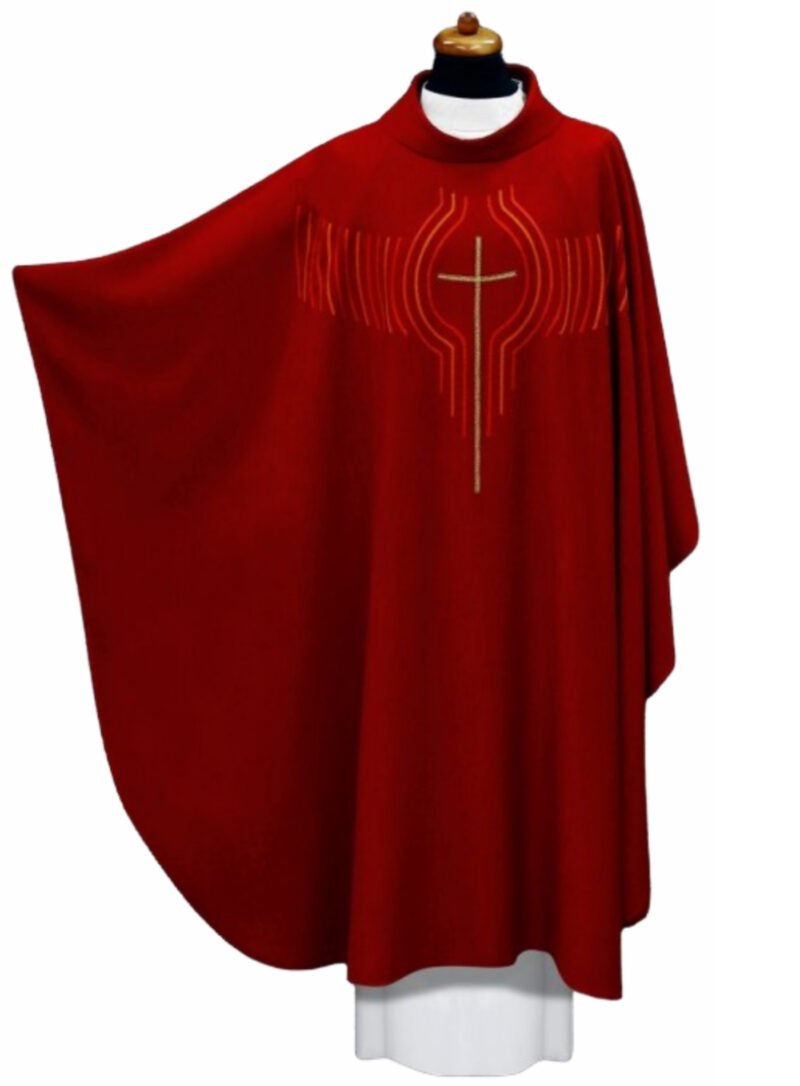 Red Chasuble AU3094