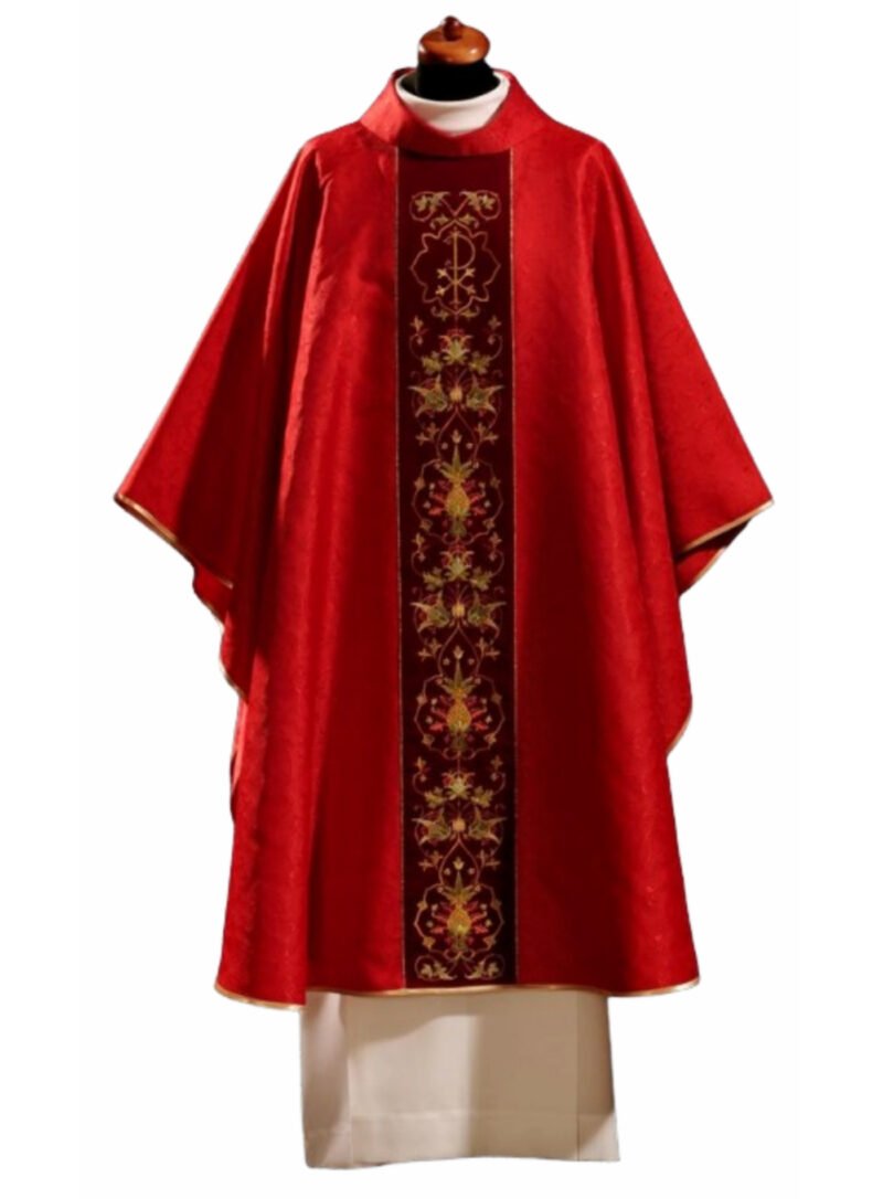 Red Chasuble AU3095