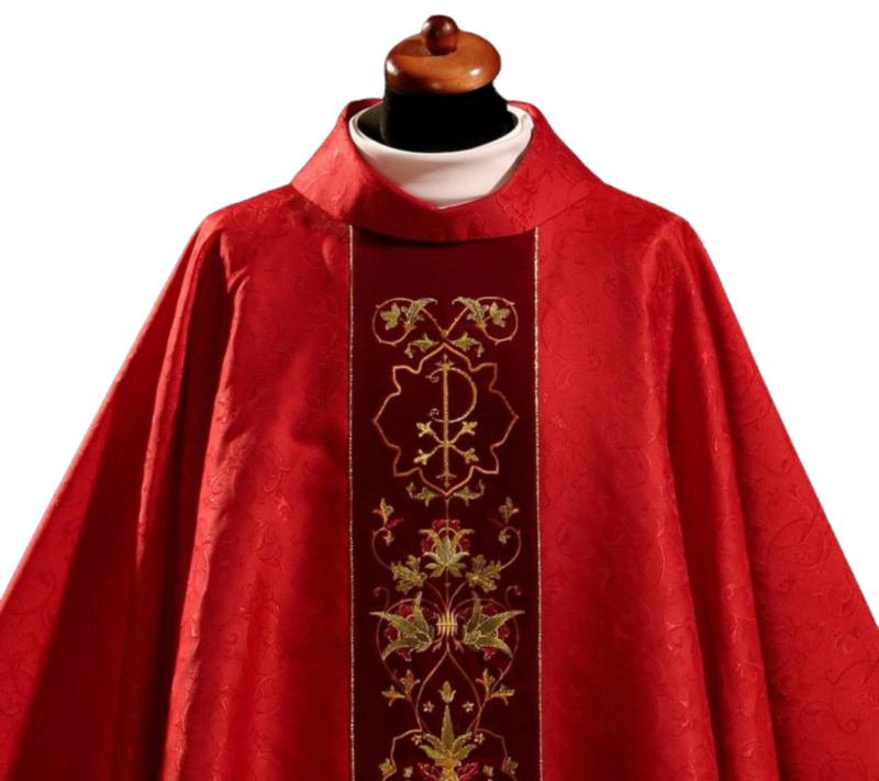 Red Chasuble AU30951