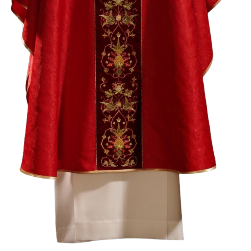 Red Chasuble AU30952